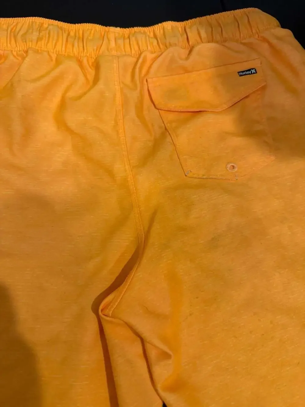 Hurley Boys Laser Orange Pull-On Swim Trunks